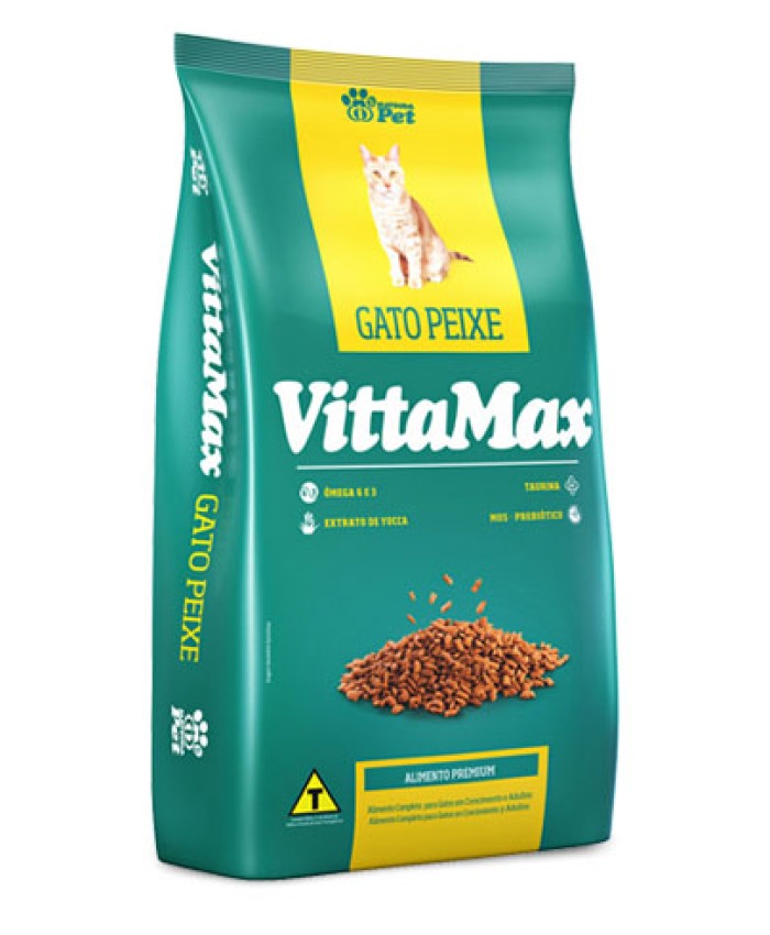 Ração VittaMax Gato Peixe