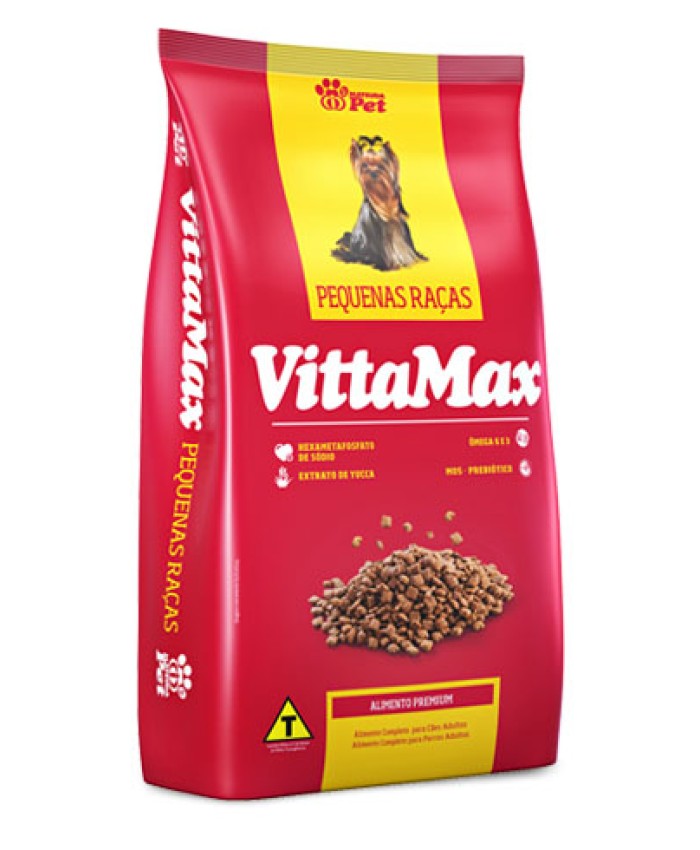 Ração VittaMax Pequenas Raças
